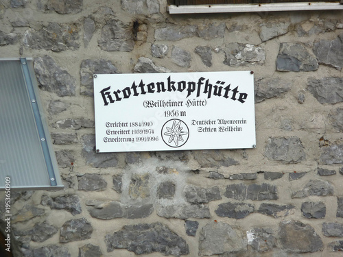 Krottenkopf mountain tour, Bavaria, Germany