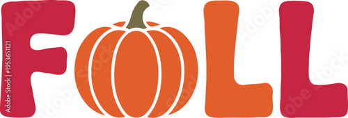 Cute Fall Pumpkin Quote Typography T-Shirt Design