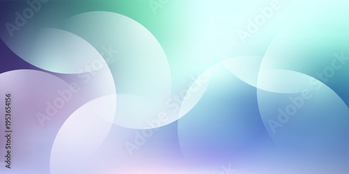 Abstract gradient banner design using pastel colours 
