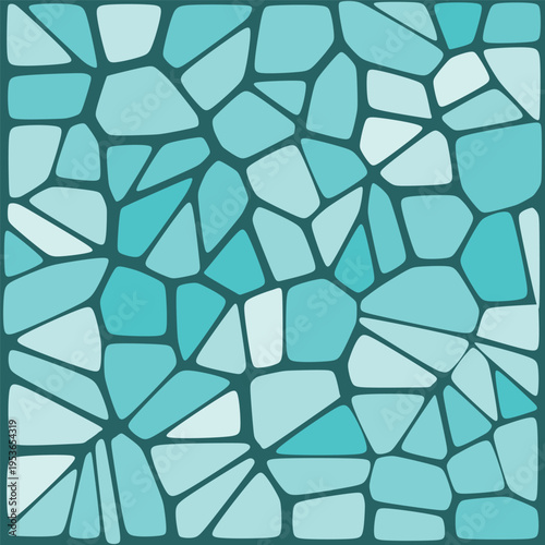 Abstract background with ocean themed colour palette 