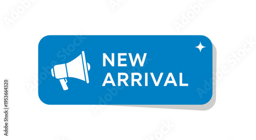 New Arrival Sign Label Icon.