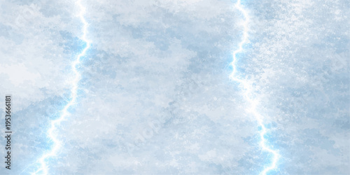 Abstract a dramatic spectacle of nature's raw power as two bolts of lightning illuminate the stormy sky, creating a breathtaking display of energy and awe.