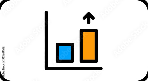 Increasing Business Growth Chart Graph.