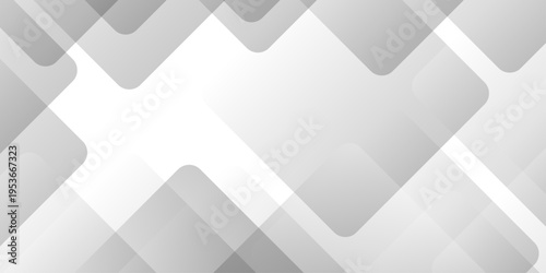 Abstract gradient gray geometric background suitable for websites, banners. White abstract template. Modern elegant white gray banner with creative design. Vector abstract graphic triangle.