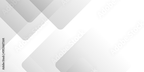 Abstract gradient gray geometric background suitable for websites, banners. White abstract template. Modern elegant white gray banner with creative design. Vector abstract graphic triangle.