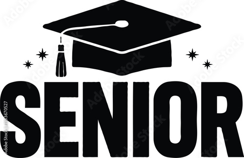 Graduation Celebration T-Shirt Design – Class of Year Typography