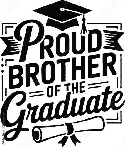 Graduation Celebration T-Shirt Design – Class of Year Typography