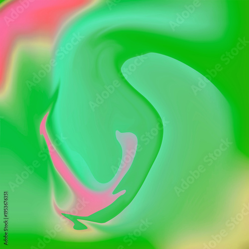 Abstract Green Flow