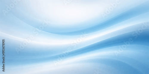 Abstract blue flowing wave background design