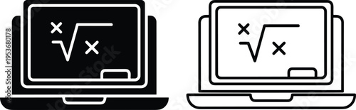 Satellite communication vector icon set featuring line art, flat black silhouette, and colorful cartoon styles for space and global technology.