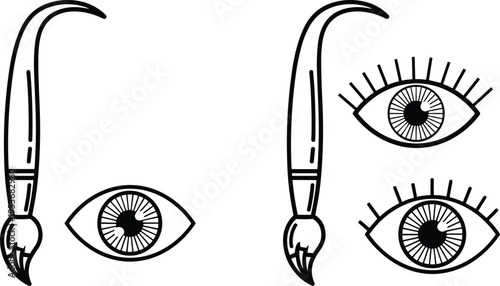 Satellite dish communication vector icon set featuring line art, flat black silhouette, and colorful cartoon styles for telecommunication and broadcasting.