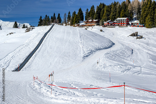 Piani di Artavaggio, inverno con neve, Lecco