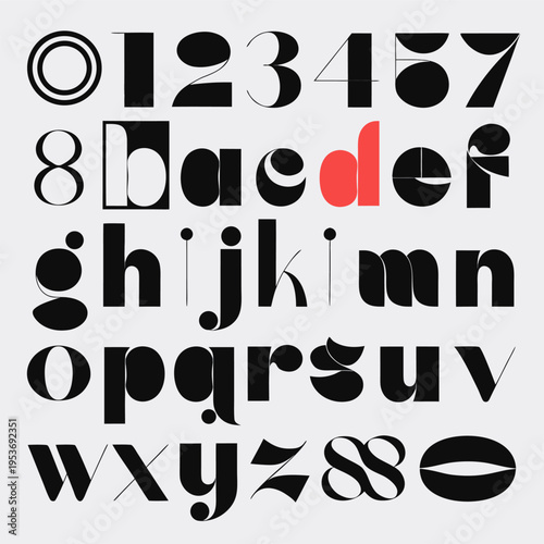 The image is a collection of various numbers and letters, arranged in a grid-like pattern. The numb