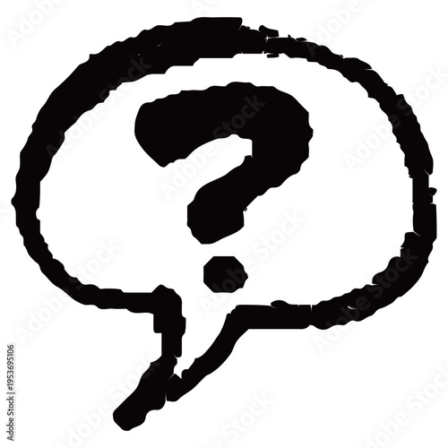 お問い合わせのアイコン 幼稚園HPのためのベクターラインアイコン