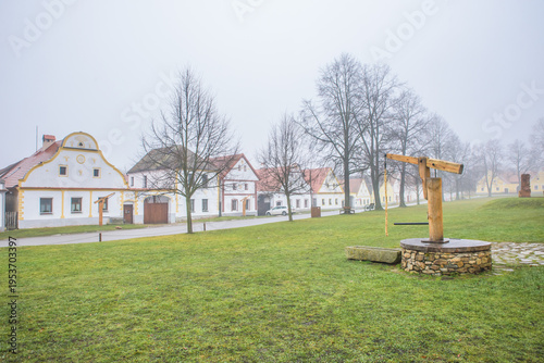 Holasovice - probably the most beautiful village in the Czech Republic. It is famous for its preserved medieval urban layout and Baroque buildings. The village is included in the UNESCO World Heritage