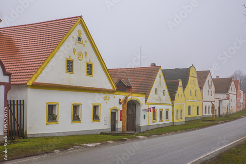 Holasovice - probably the most beautiful village in the Czech Republic. It is famous for its preserved medieval urban layout and Baroque buildings. The village is included in the UNESCO World Heritage