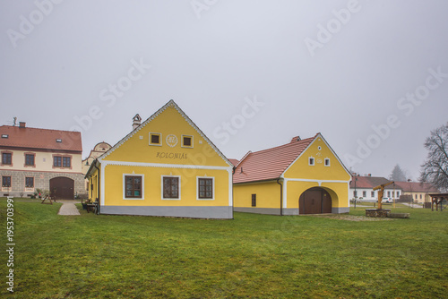 Holasovice - probably the most beautiful village in the Czech Republic. It is famous for its preserved medieval urban layout and Baroque buildings. The village is included in the UNESCO World Heritage