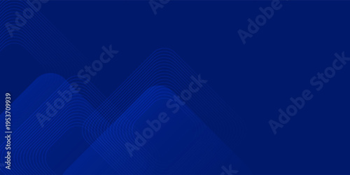 Abstract blue background. Modern simple blue geometric design. Minimal shapes. Suit for booklet, brochure, banner, poster, website, flyer, cover, corporate, backdrop. Vector illustration