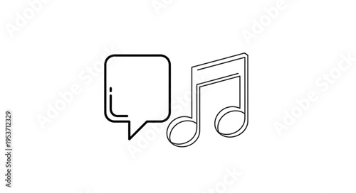 Musical Dialogue - A Conversation Between Notes and Words in Harmony.