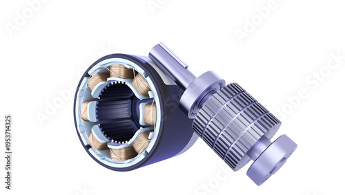 Photos Industrial Stepper Motor Model