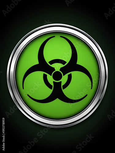 International bio hazard symbol , bio hazard vector sign isolated , vector illustration