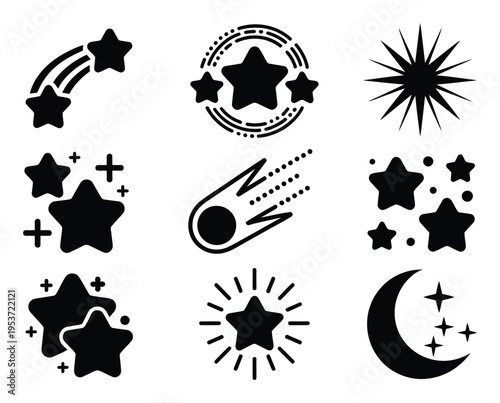 Collection of Star and Celestial Body