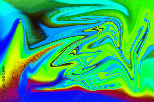 Abstract Liquid Swirls