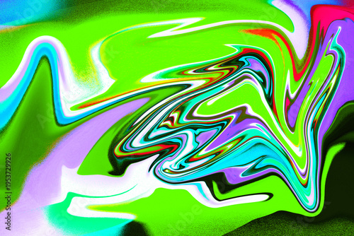 Abstract Paint Swirls