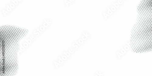 An abstract metal and vector background with halftone transitions features a black 3d wood frame and a business illustration on a paper blackboard