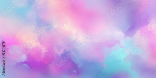 Vibrant abstract watercolor art featuring a colorful grunge paint texture on vintage paper with blue and orange bokeh light patterns against a smoky cloud backdrop