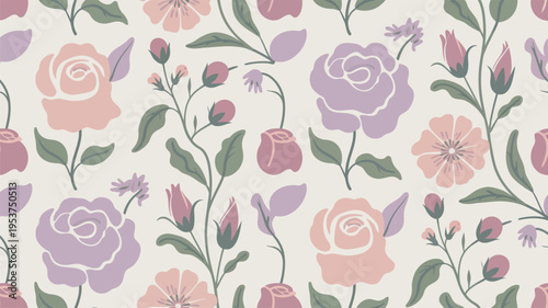 seamless floral pattern