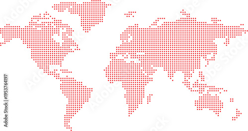 wold map with dot design pattern 