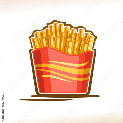 Vector logo for French Fries