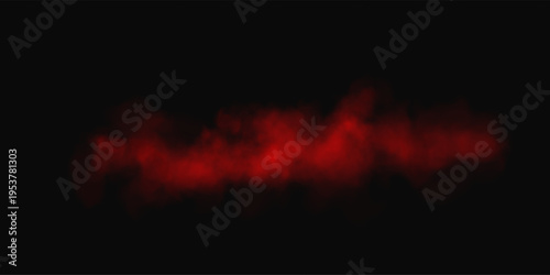 Dark Gothic Red Smoke Atmosphere Background