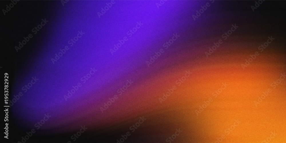 Fototapeta premium Dark red orange red grainy texture background abstract vibrant color wave shape black backdrop noisy wide banner header design
