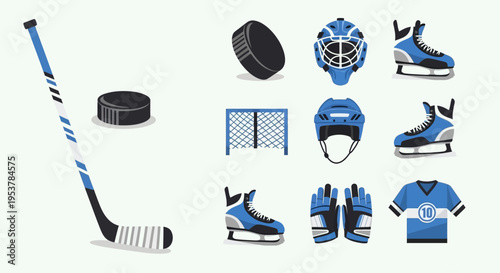 Ice Hockey Equipment and Accessories.