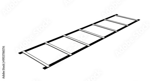 Agility Training Ladder for Sports Fitness and Exercise