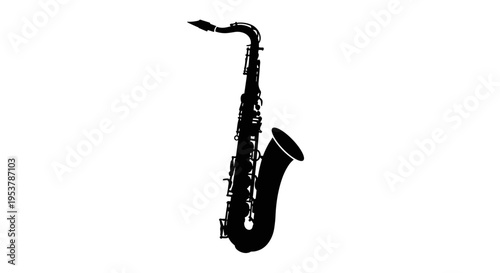 Saxophone Instrument Music Black 1.