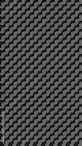 Seamless Dark Carbon Fiber Weave Texture vector background