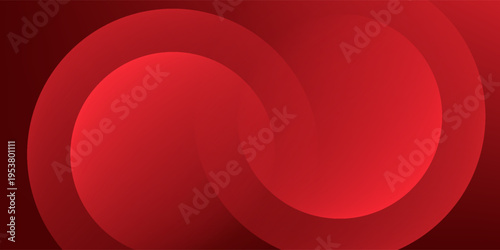 Red abstract background. Dynamic shapes composition.