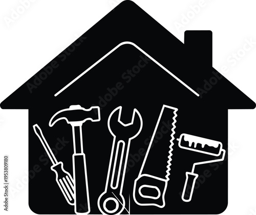 Home Maintenance and Repair Tools Icon