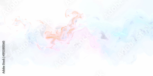 Abstract colorful background featuring smoke art and a vector design with a business concept symbol for decoration.