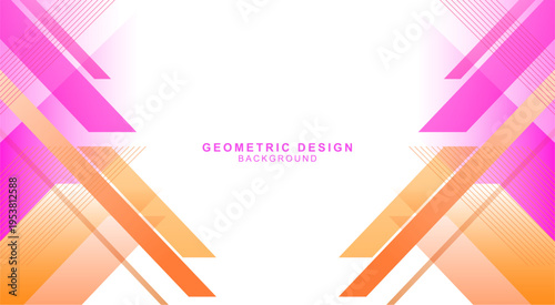 左右対称の斜線の幾何学的な背景素材