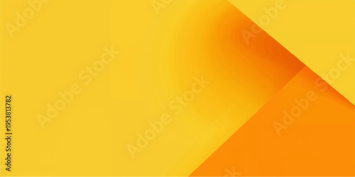 Abstract orange and yellow gradient background with golden waves and flowing light curves in a creative vector illustration design