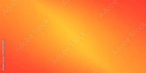 Vibrant orange and yellow soft gradient background with diagonal light leak, abstract colorful mesh texture for design