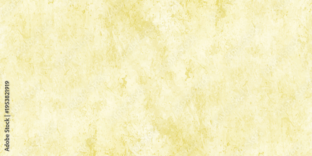 Fototapeta premium pale yellow vintage parchment paper texture background with subtle grunge distressing and old antique weathered effect