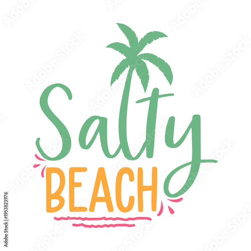 Salty Beach Svg