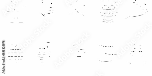 Seamless vector design featuring an abstract wallpaper pattern of numbers with a grunge texture concept for business web backdrops or paper art