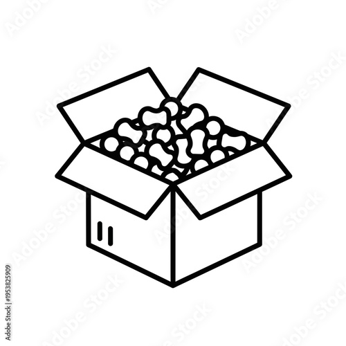 Unboxing Parcel Icon