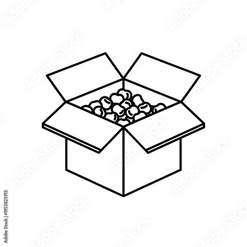 Unboxing Parcel Icon